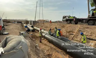 NEOM Oxagon Port Chilled Water Network